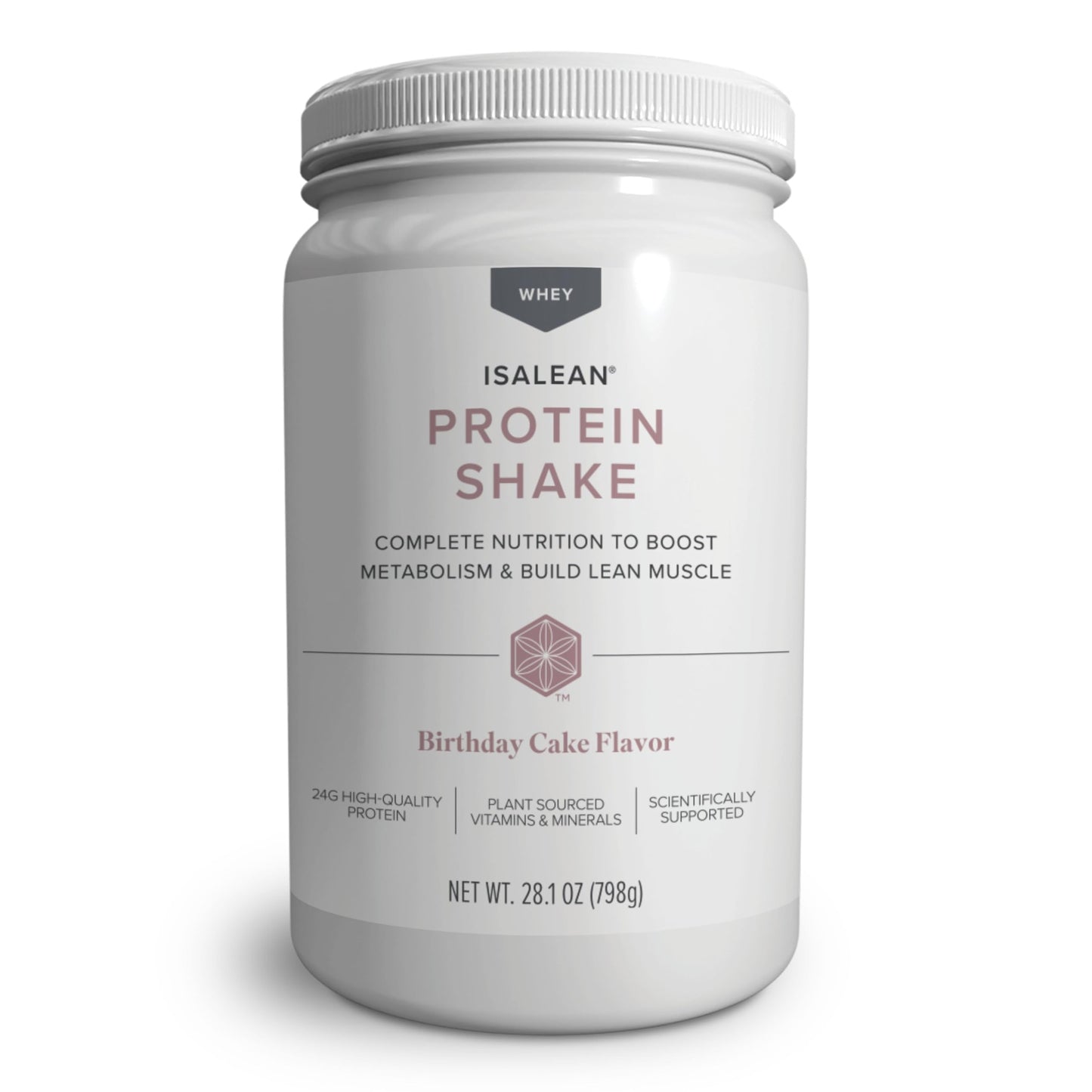 Isagenix IsaLean, 24g Protein Shake, Creamy Chocolate, 28.1 oz